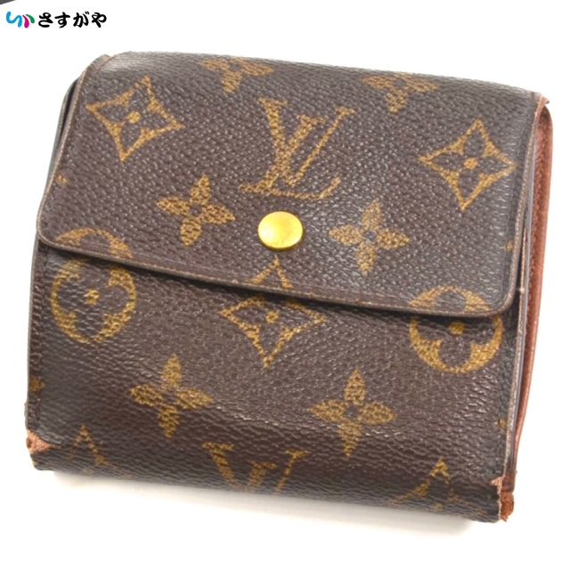 LOUIS VUITTON ルイ・ヴィトン モノグラム コンパクトウォレット 財布 ボロボロ