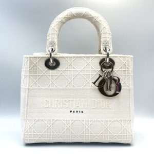 Christian Dior  レディ ディオール LADY-D-Lite カナージュ 2way バッグ 査定無料 高価買取｜前橋市表町