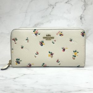 COACH コーチ フルーツ柄 アコーディオンジップウォレット 長財布 査定無料 高価買取｜前橋市大渡町