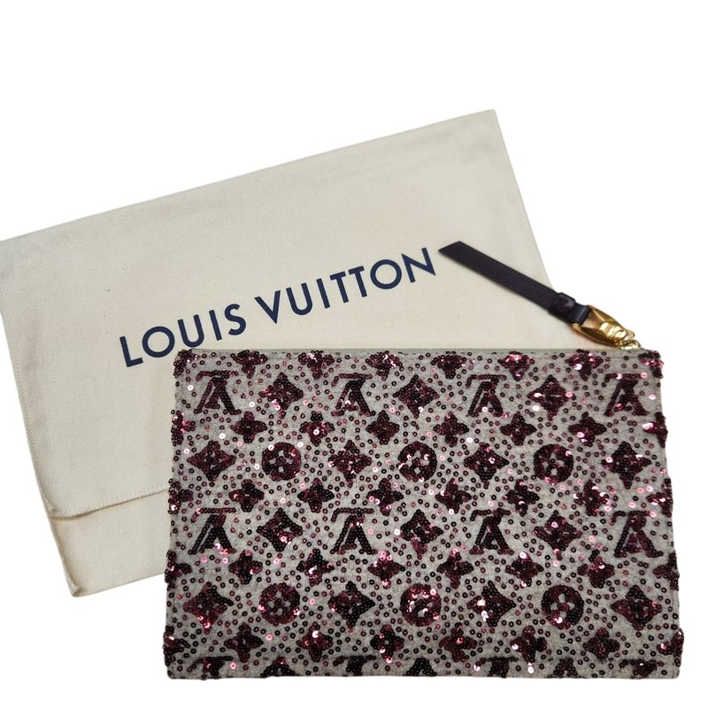 ルイヴィトン モノグラム パイエット クラッチバッグ 高価買取｜伊勢崎市宮子町