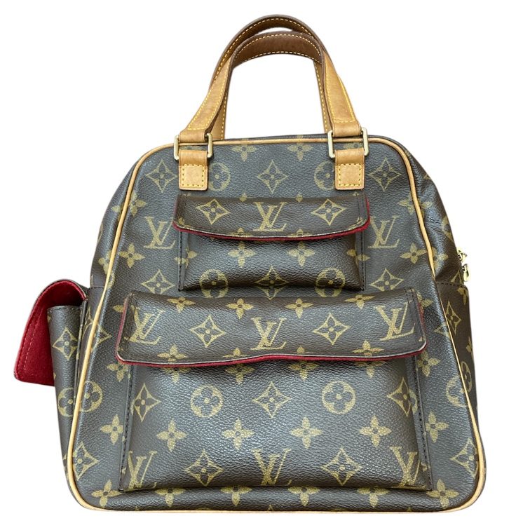 Louis Vuitton エクサントリ・シテ ハンドバッグ モノグラムキャンバス 