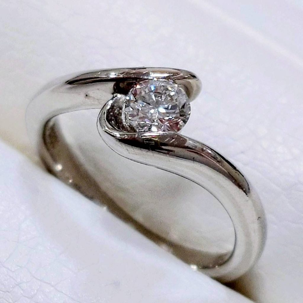 Pt900 プラチナ ダイヤモンド リング 指輪 アクセサリー