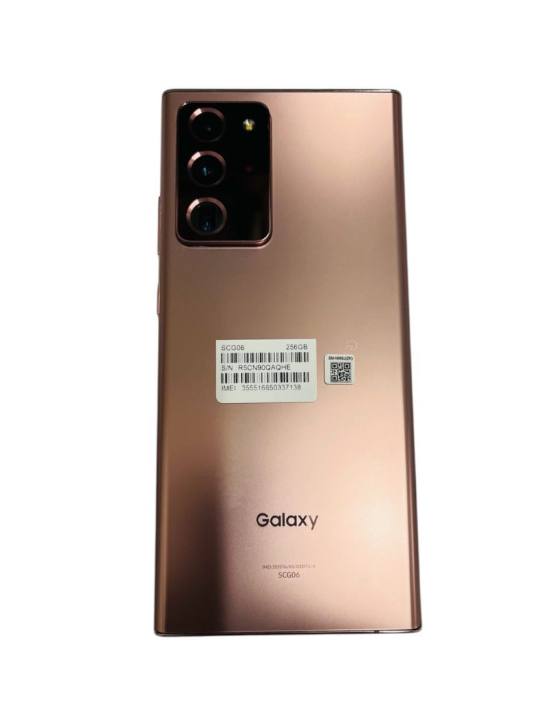 Galaxy Note20 Ultra 5G SCG06