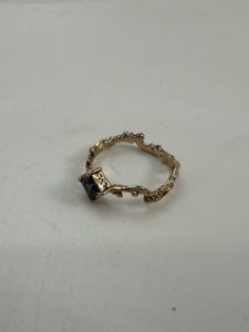 K18 アレキサンドライト リング