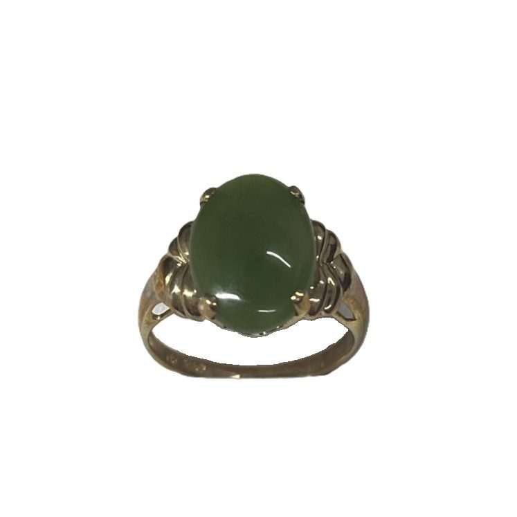 K14　(14金)　翡翠リング