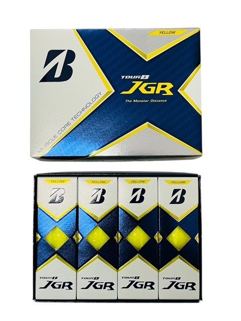 ブリヂストン TOUR B JGR ゴルフボール イエロー　