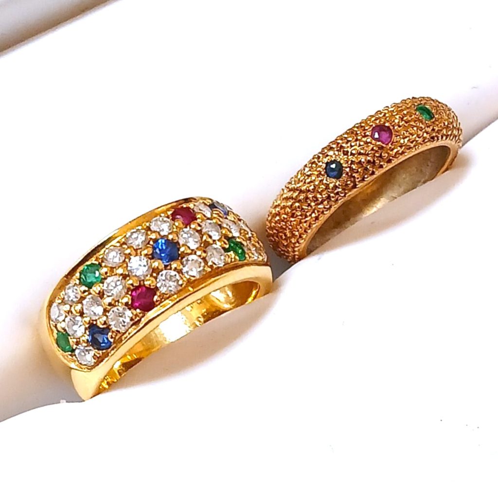 【K18 まとめ】18金・ダイヤ・ルビー・サファイア・エメラルド・リング・指輪・貴金属・アクセサリー