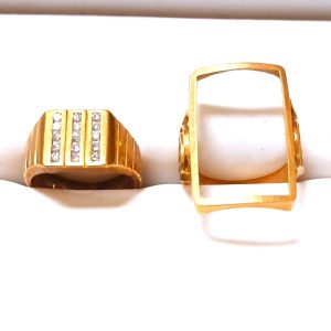 【K18 まとめ】18金・メレダイヤ・リング・指輪・貴金属・アクセサリー・ジュエリー