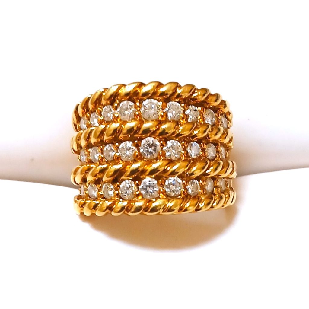 【K18 リング】18金・ダイヤモンド・指輪・貴金属・アクセサリー・ジュエリー