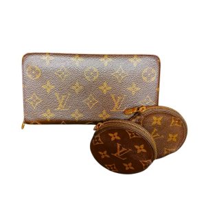 【Louis Vuitton】ルイヴィトン・モノグラム・ジッピー ウォレット・ポルト モネ ロン・ブランド財布