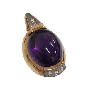 K18/Pt900 アメジスト トップ