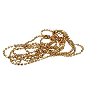 【K18 ネックレス】貴金属・アクセサリー