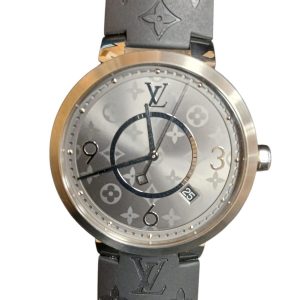 Louis Vuitton(ルイヴィトン) タンブールスリム モノグラムエクリプスGM 腕時計