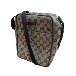 GUCCI (グッチ) GGキャンバス ショルダーバッグ