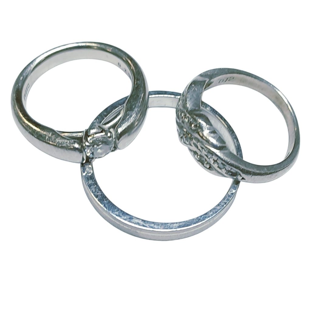 【Pt900(プラチナ900)　リング 　まとめ/貴金属・宝石・アクセサリー・メンズ・レディース】