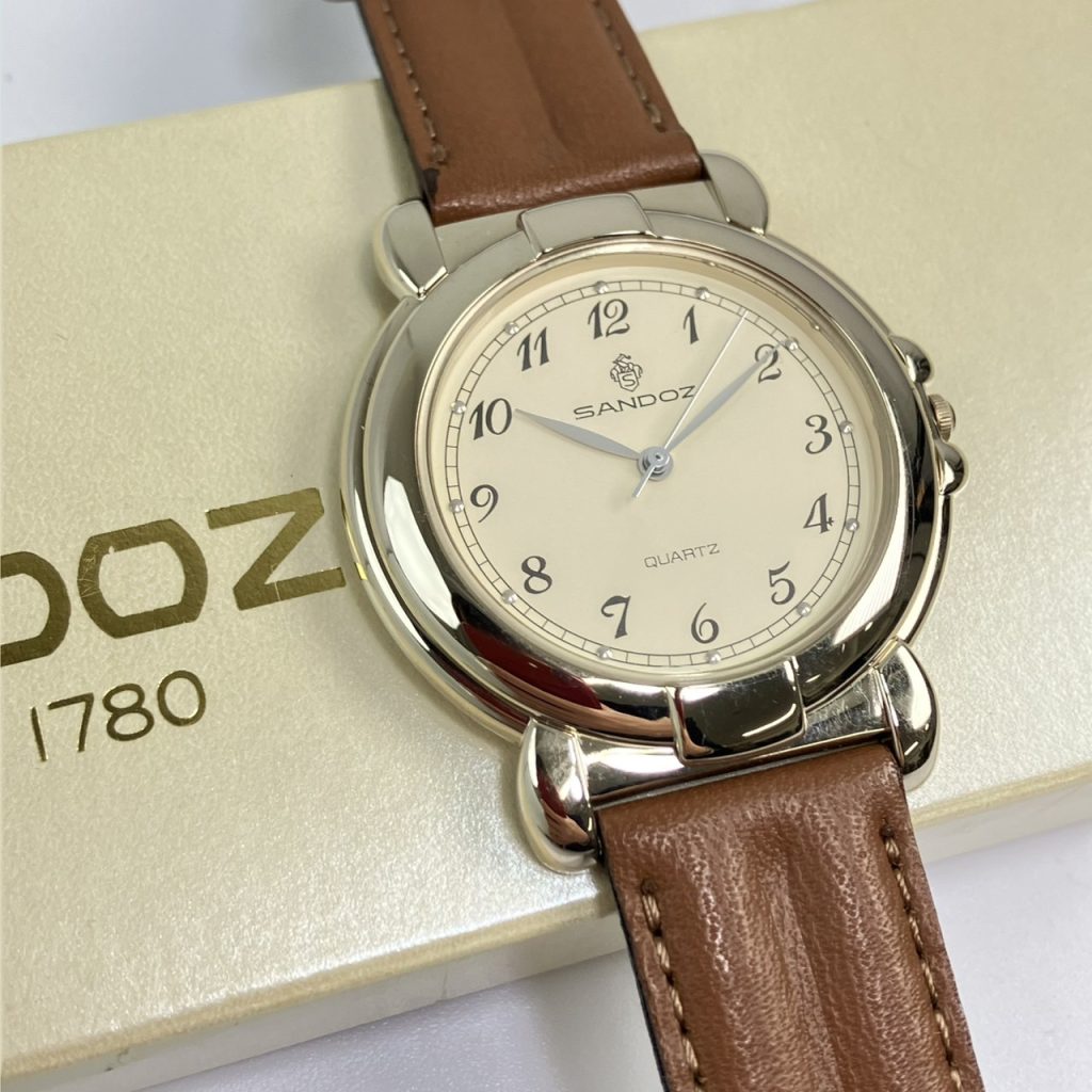 SANDOZ スイス製 クォーツウォッチ