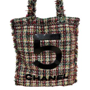 シャネル / No.5 ツイード トートバッグ