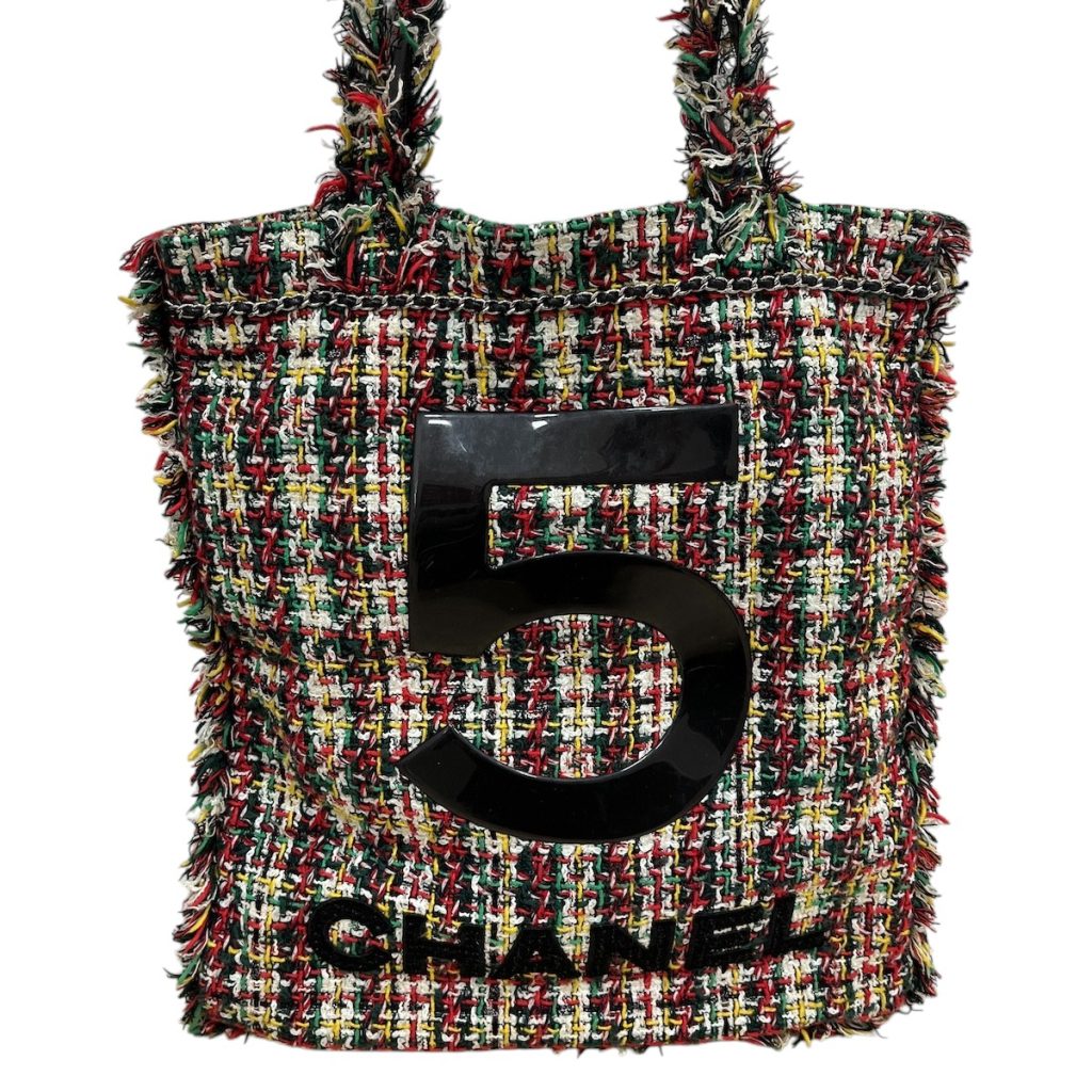 シャネル / No.5 ツイード トートバッグ