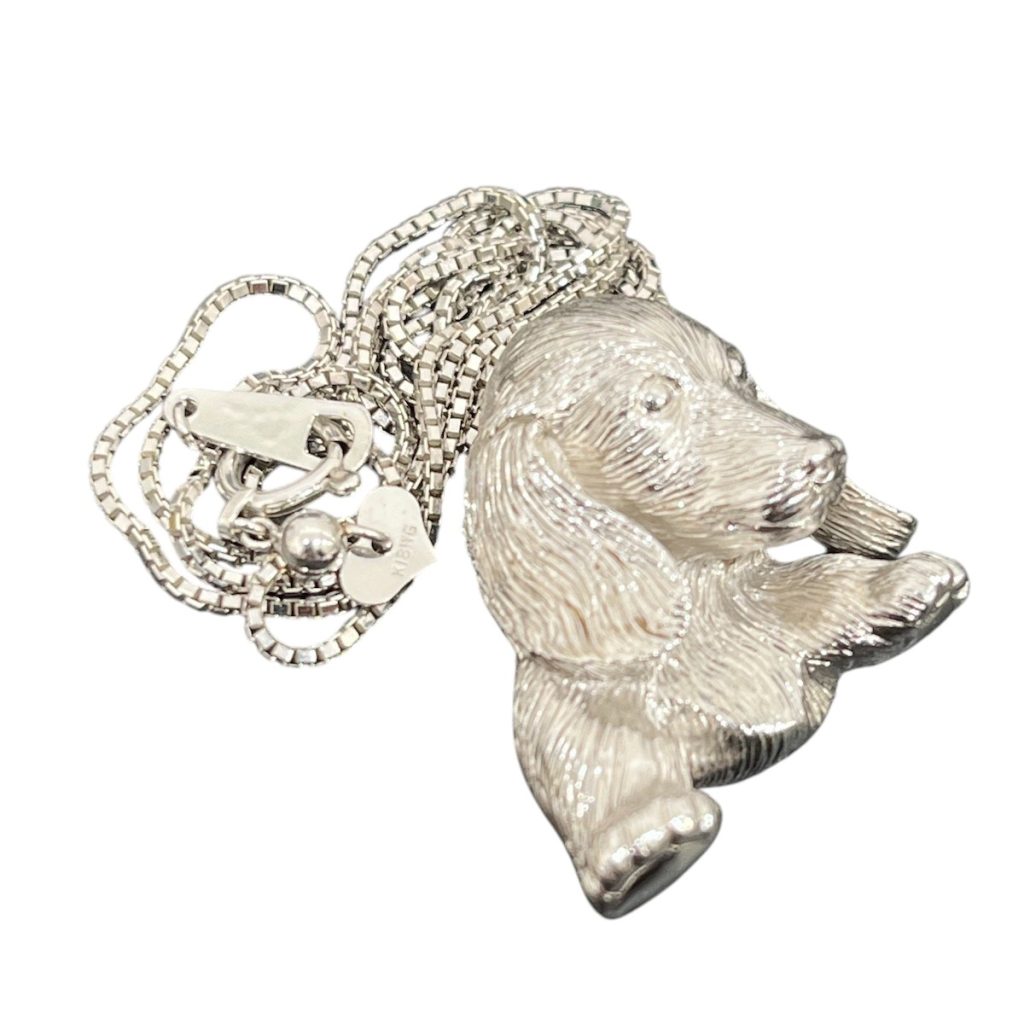 K18WG ネックレス