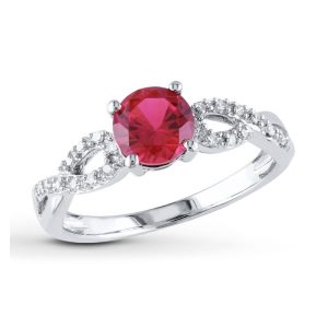 指輪 ルビー pt900