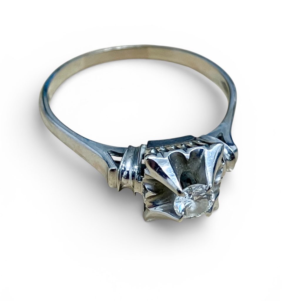 K14WGリング D付き