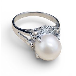 Pt900リング 真珠