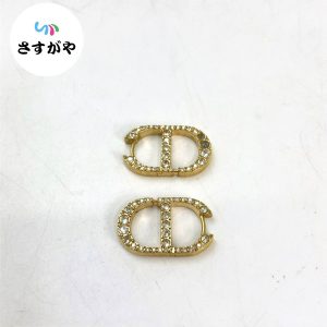 DIOR ディオール ロゴ ピアス