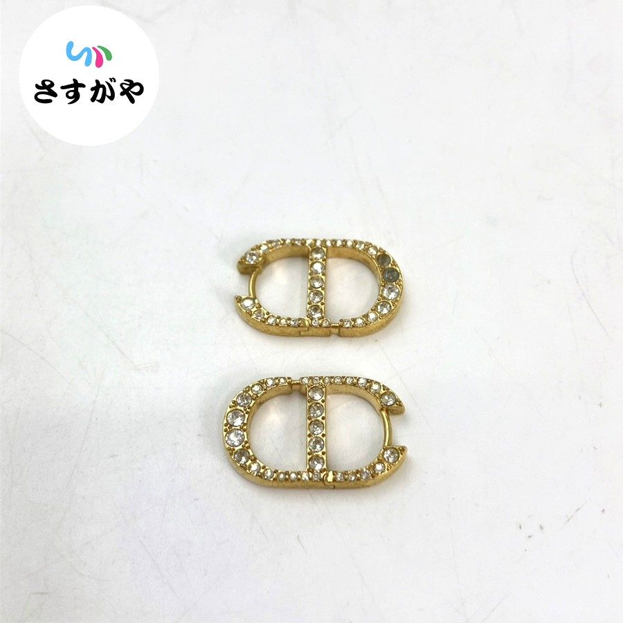 DIOR ディオール ロゴ ピアス