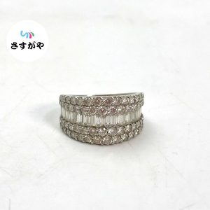 Pt900 ダイヤ リング