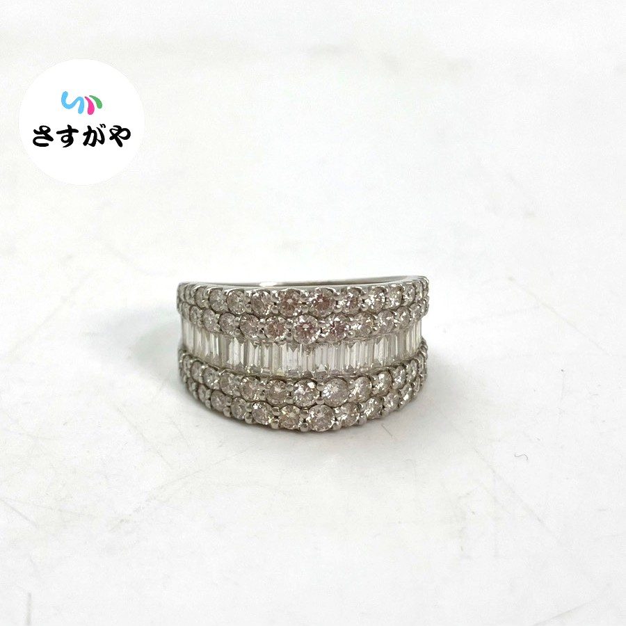 Pt900 ダイヤ リング