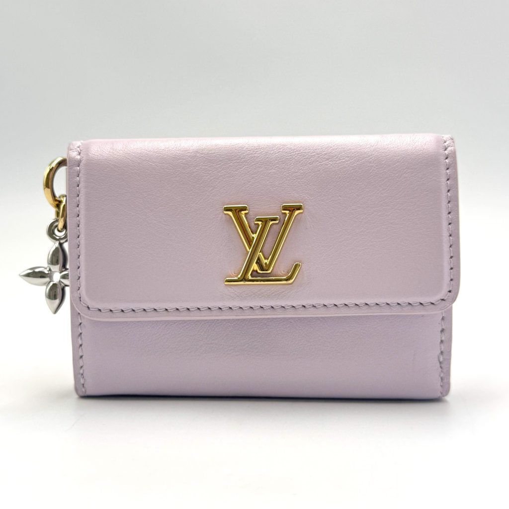 Louis Vuitton ルイ・ヴィトン ミニ トリフォールド ウォレット・LV ブルーム LVロゴ コンパクトウォレット 査定無料 高価買取｜前橋市六供町