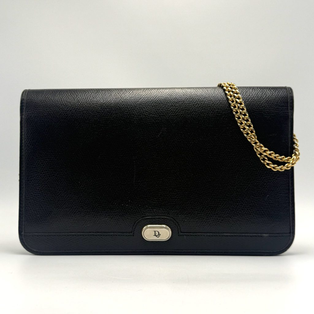 Christian Dior クリスチャンディオール ヴィンテージ チェーンショルダーバッグ 査定無料 高価買取｜前橋市上小出町