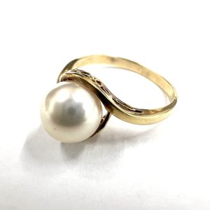 【貴金属】K18 18金 750 リング パール アクセサリー ジュエリー
