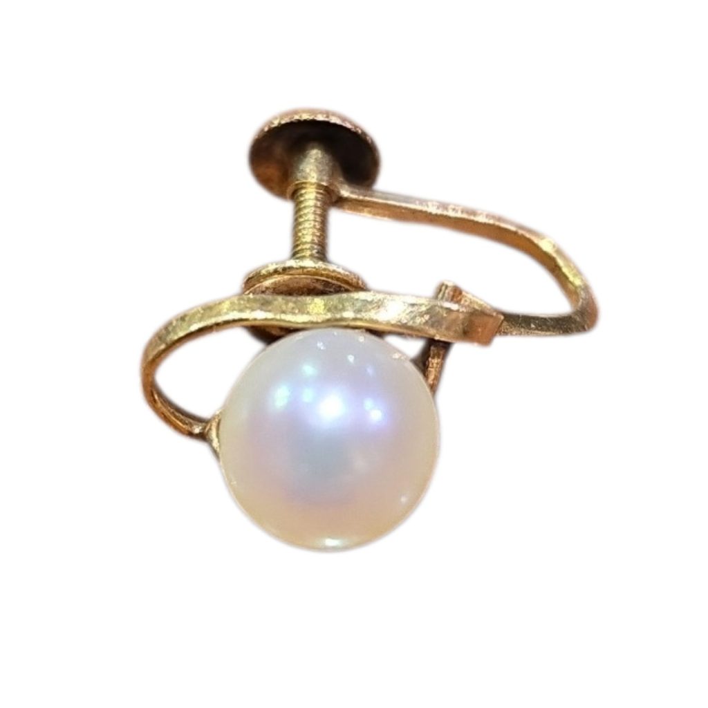 【K18　18金　パール　イヤリング】の買取実績