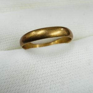 K18 18金 かまぼこリング 指輪