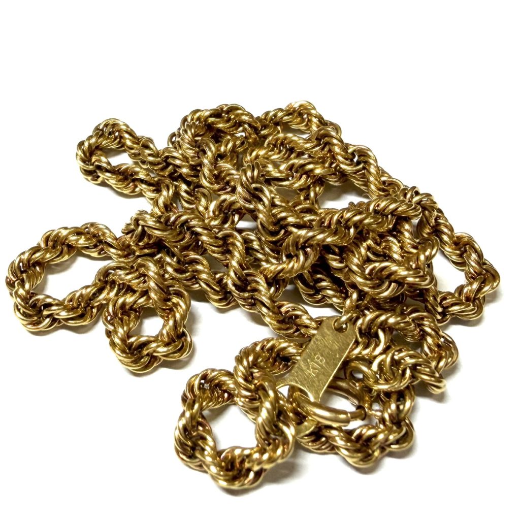 K18 ネックレス 18金 750