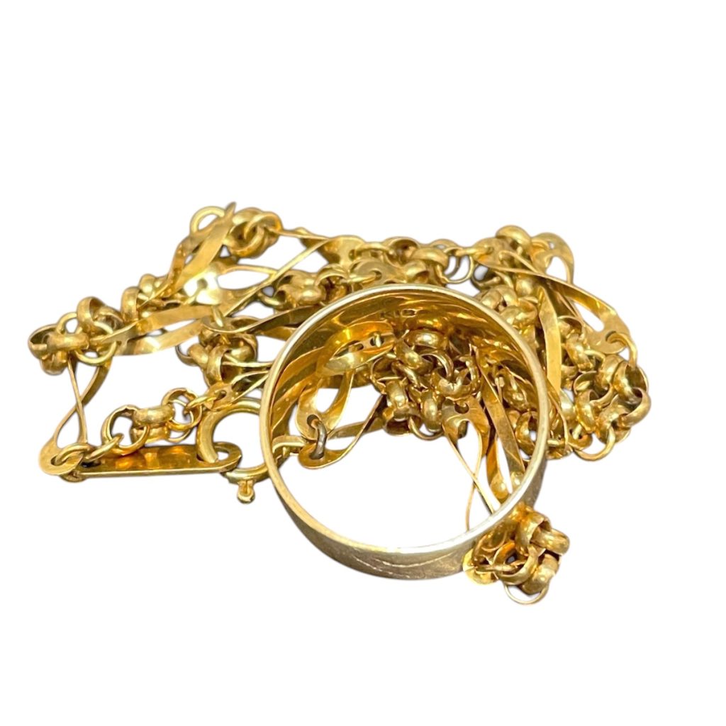 K18 アクセサリーまとめ 買取 リング ブレスレット 18金