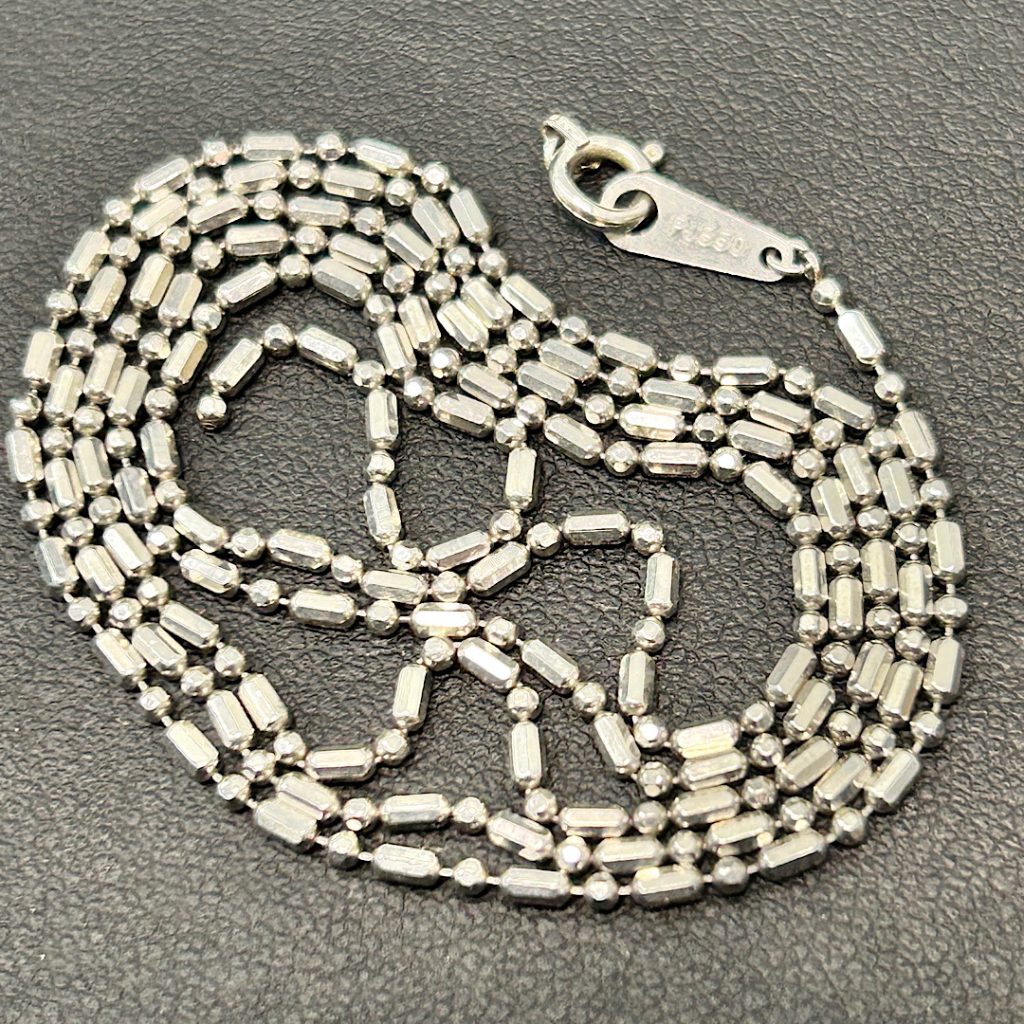 Pt850チェーンネックレス