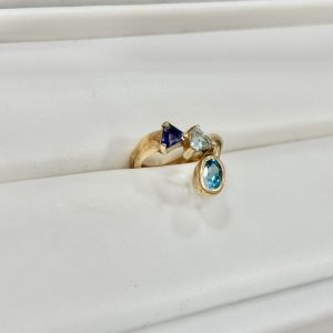 K18 750 デザインリング