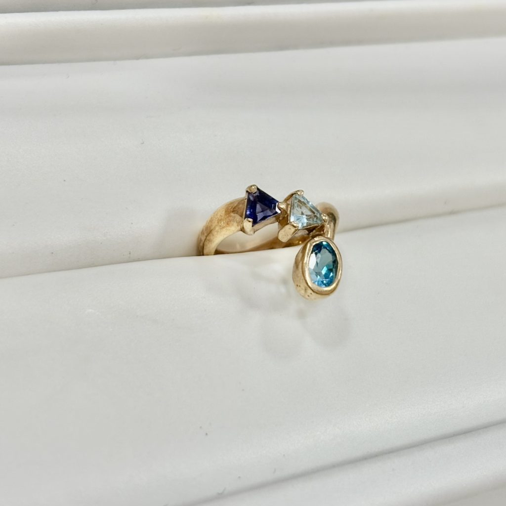 K18 750 デザインリング