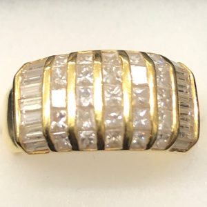 K18ダイヤモンドリング