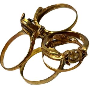 K18金ゴールドリングおまとめ