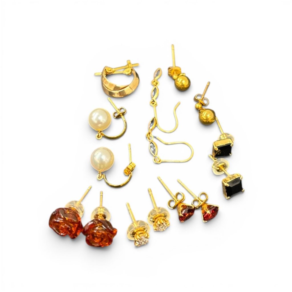 金（K18）ピアス　まとめ