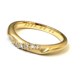 K18 18金 750 ダイヤモンド リング