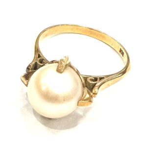 K18 18金 750 パール リング