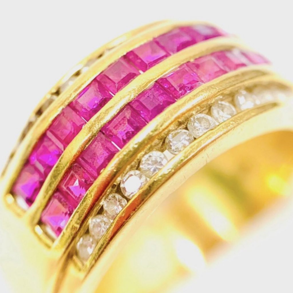 K18 ゴールドリング アクセサリー