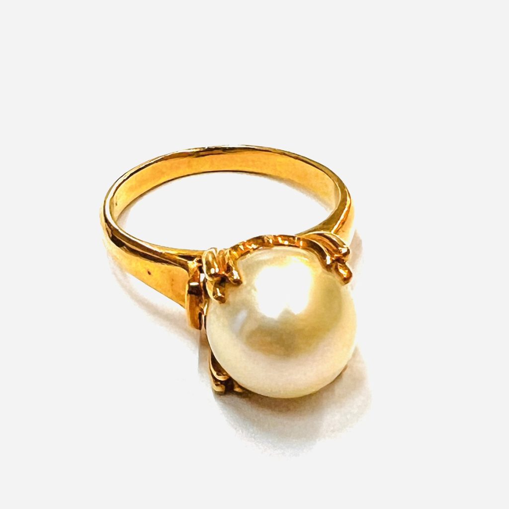 K18（ 18金 750 ）パール リング