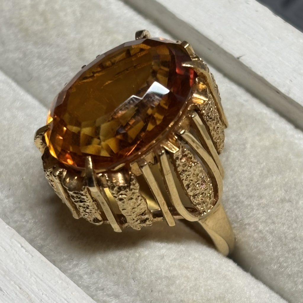 K18　シトリンリング