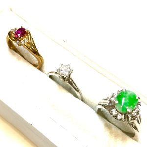 K18 Pt900 Pt850 リング 指輪 アクセサリー おまとめ