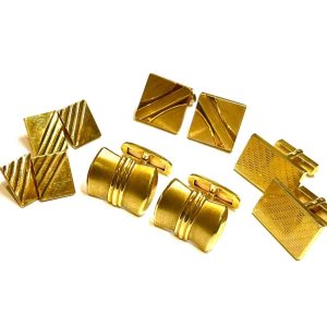 K18 18金 カフスボタン メンズアクセサリー おまとめ